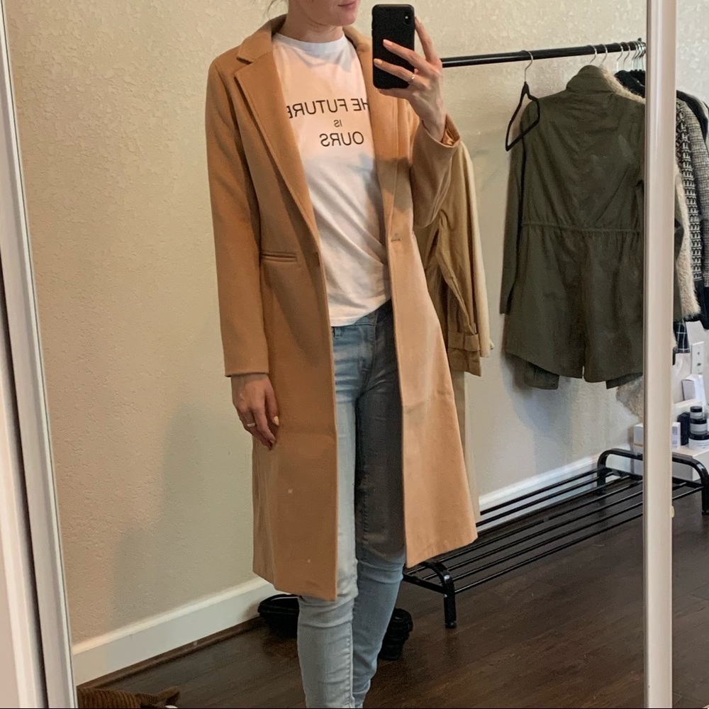 Camel Pea Coat